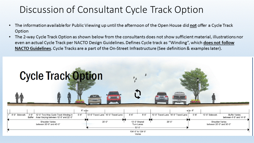 Consultant Cycle Track Option