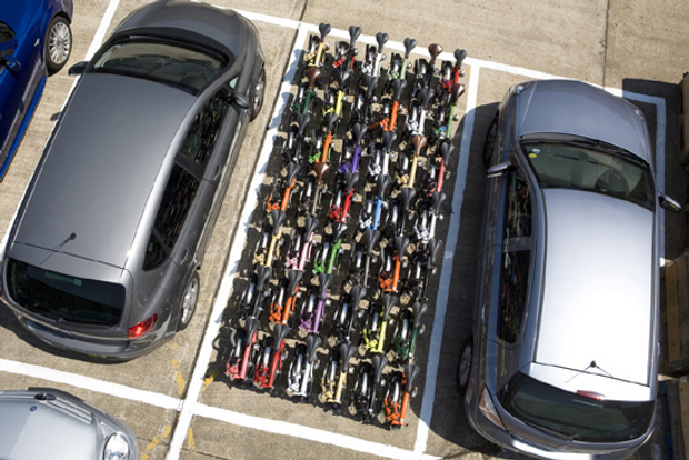 Car + bike parking