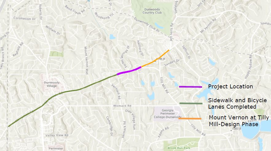 mount vernon bike trail map